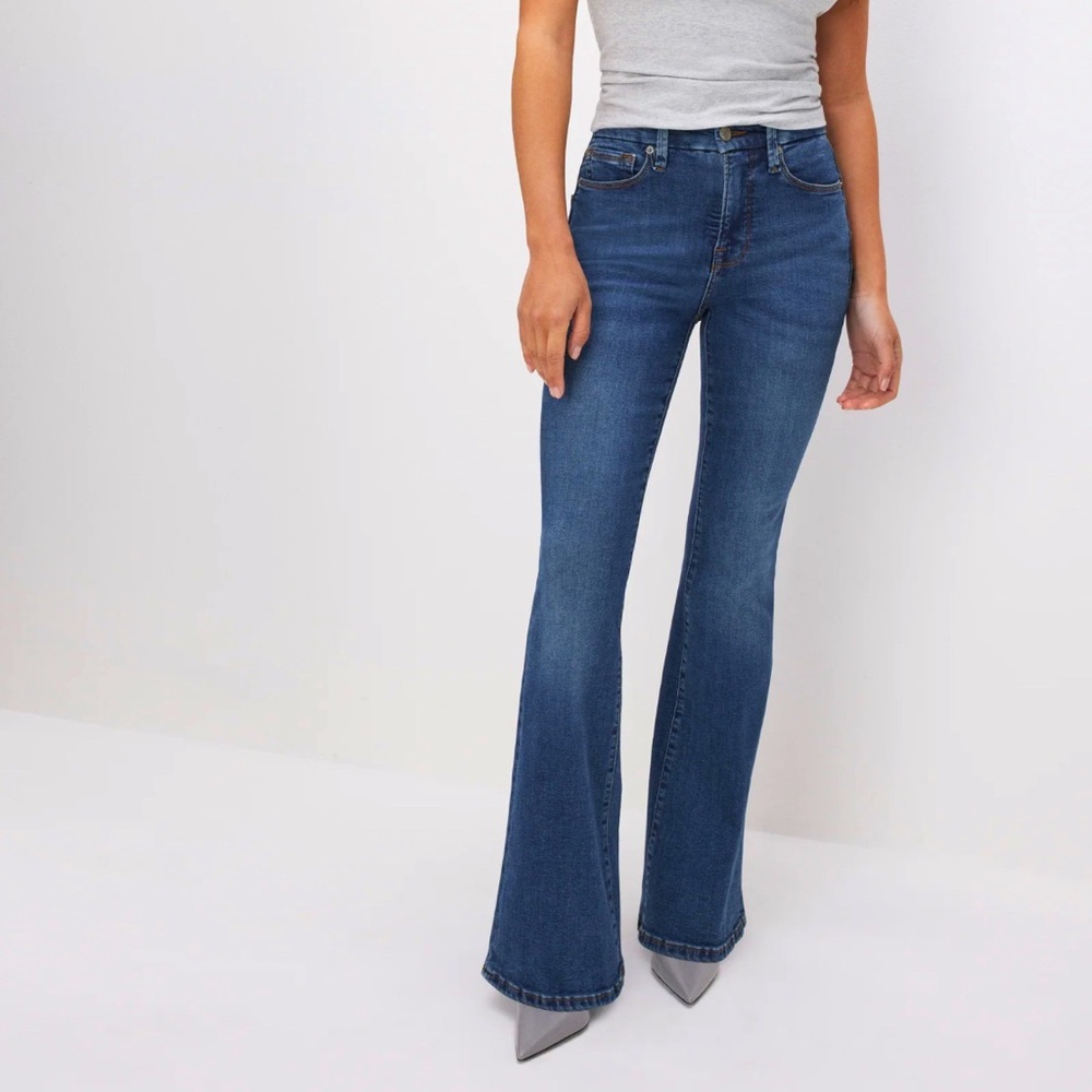 Classic Blue Flared Women's Jeans